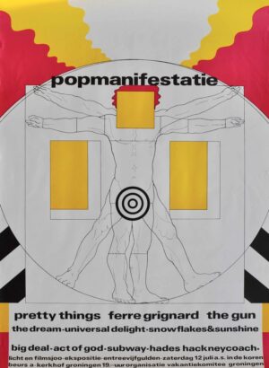 Popmanifestatie (1969) Concert poster-0